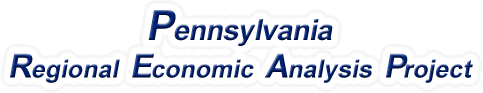 Pennsylvania Regional Economic Analysis Project